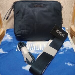 MZ Wallace Bowery Crossbody Deep Teal